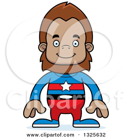450x470 Clipart Of A Cartoon Happy Bigfoot In Snorkel Gear