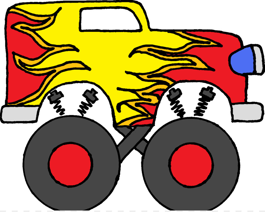 900x720 Pickup Truck Car Monster Truck Bigfoot Clip Art