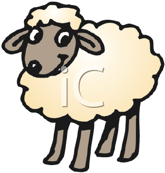 335x350 Sheep Clip Art