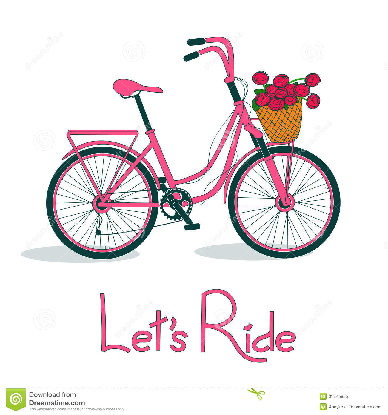 1300x1390 Pushbike Clipart Basket Clip Art