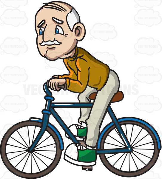 543x600 Funny Bike Riding Clipart Free Images