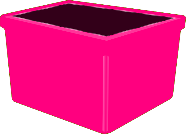 600x432 Pink Bin Clip Art