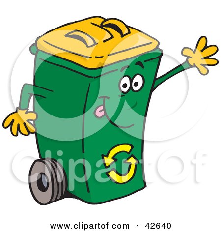450x470 Royalty Free (Rf) Recycling Bin Clipart, Illustrations, Vector