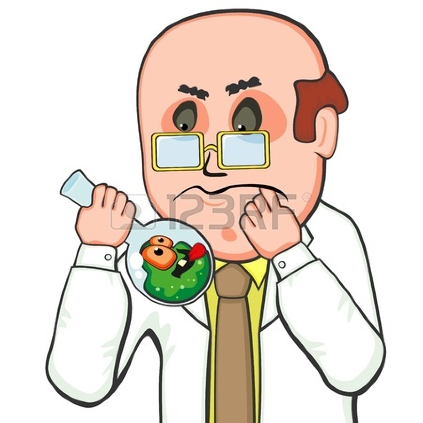 1350x1350 Scientist Clipart Confused