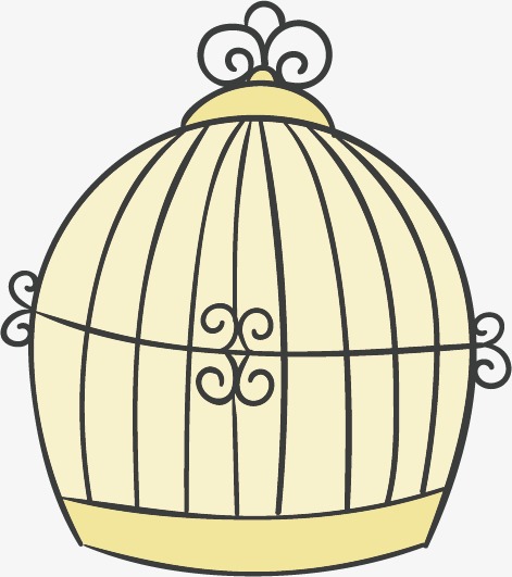 471x531 Cartoon Bird Cage Material, Birdcage, Cartoon, Cage Png And Vector