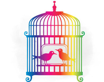 340x270 Svg Birdcage Etsy