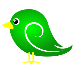 250x250 Green Bird Clip Art Free Borders And Clip Art
