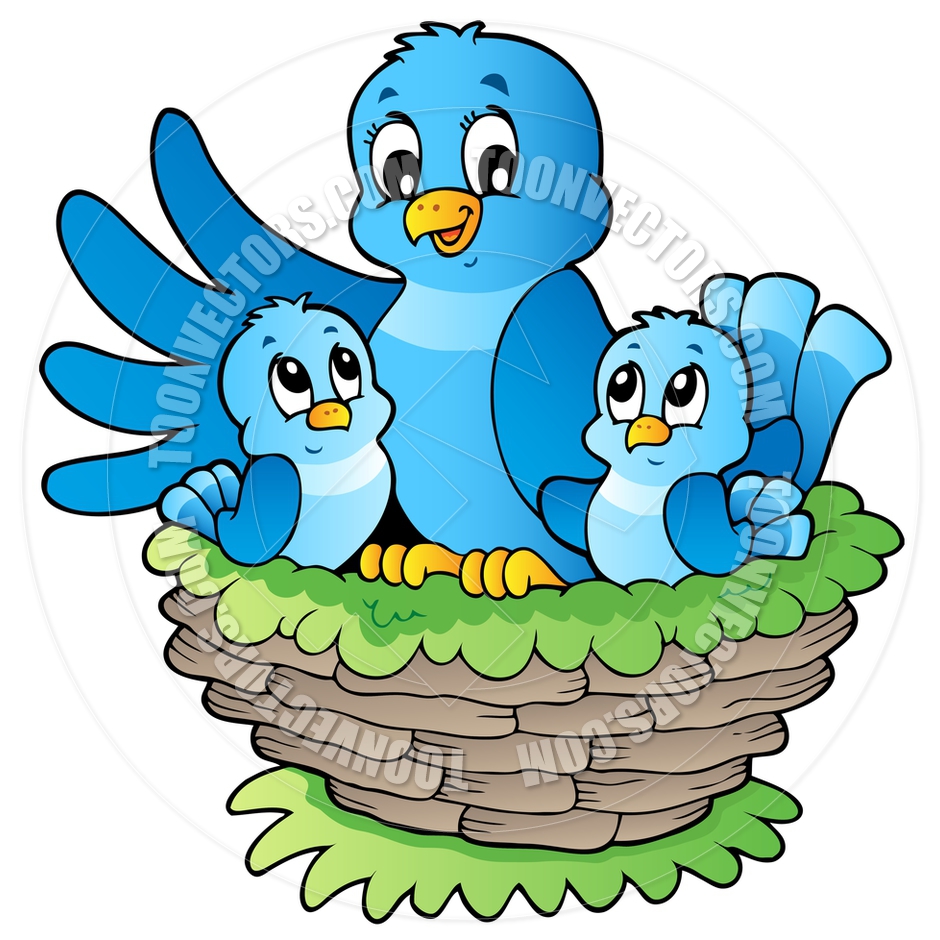 940x940 Images Of Cartoon Birds Clip Art Large Blue Bird Png Clipart