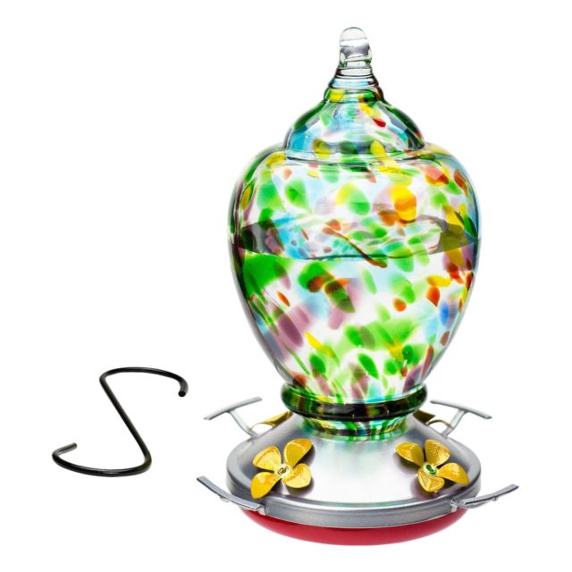 640x640 Hummingbird Hung Feeder On The Tree Bird Feeders And Drinker Glass