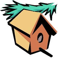 205x205 Free Birdhouse Clipart