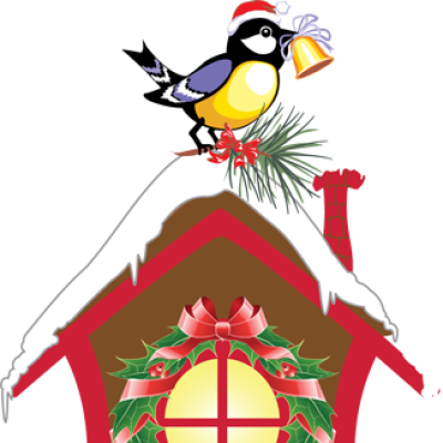 400x400 Image Of Birdhouse Clipart