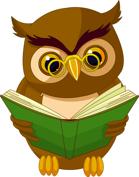 471x600 Transparent Owl With Book Png Clipart Picture Cards And Frames