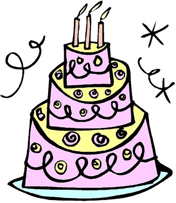 348x400 Birthday Cake Clip Art Birthday Balloons Clip Art