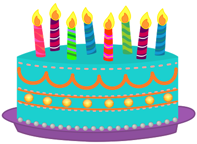 400x293 Image Of Birthday Cake Clipart