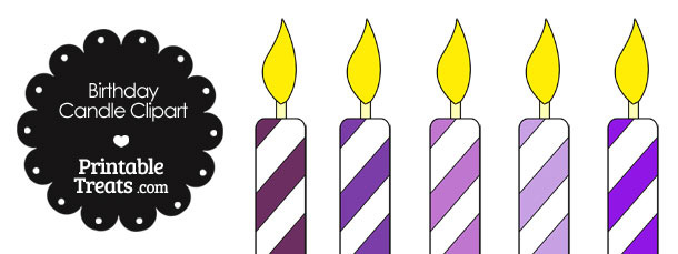 610x229 Candle Clipart Violet 3127123