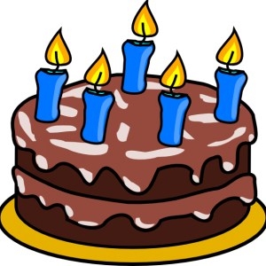 300x300 Boy Birthday Cake Clip Art