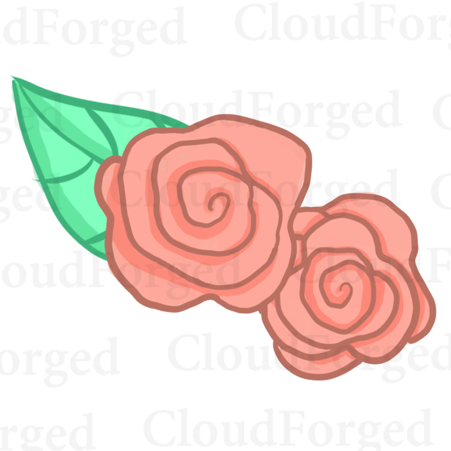 1500x1500 Flower Clipart, Clip Art, Birthday Clipart, Unicorn Clipart