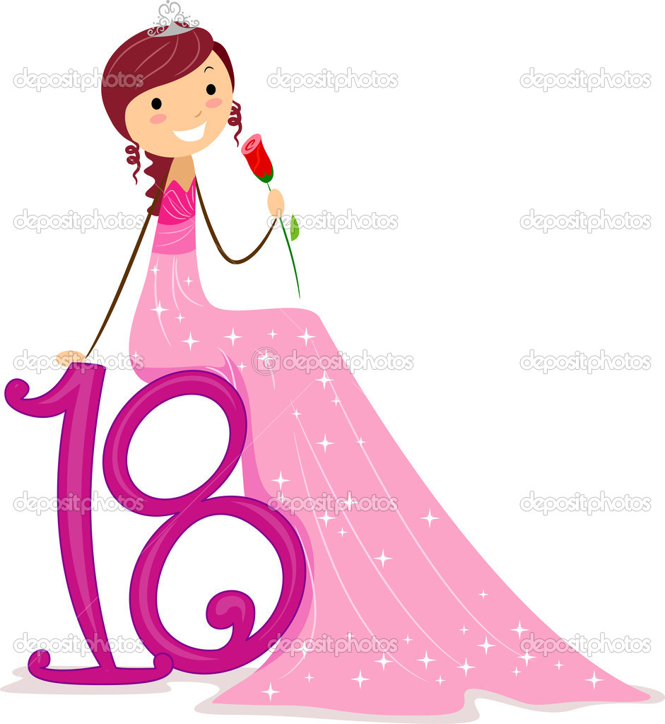 941x1024 18 Birthday Clipart