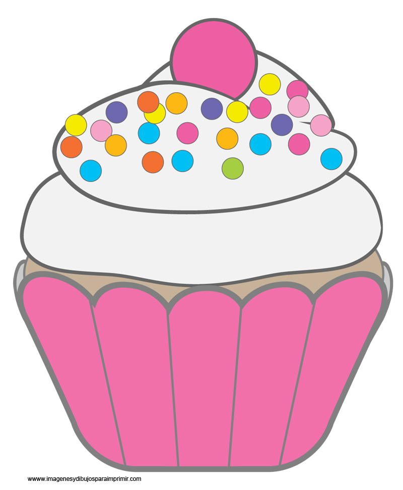 800x971 Birthday Cupcake Clipart Free