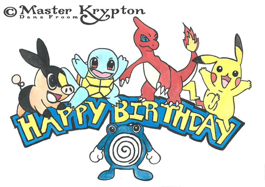 900x634 Hapy Birthday Girl Pokemon Clipart No Background