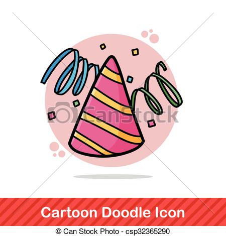 450x470 Birthday Hat Doodle.