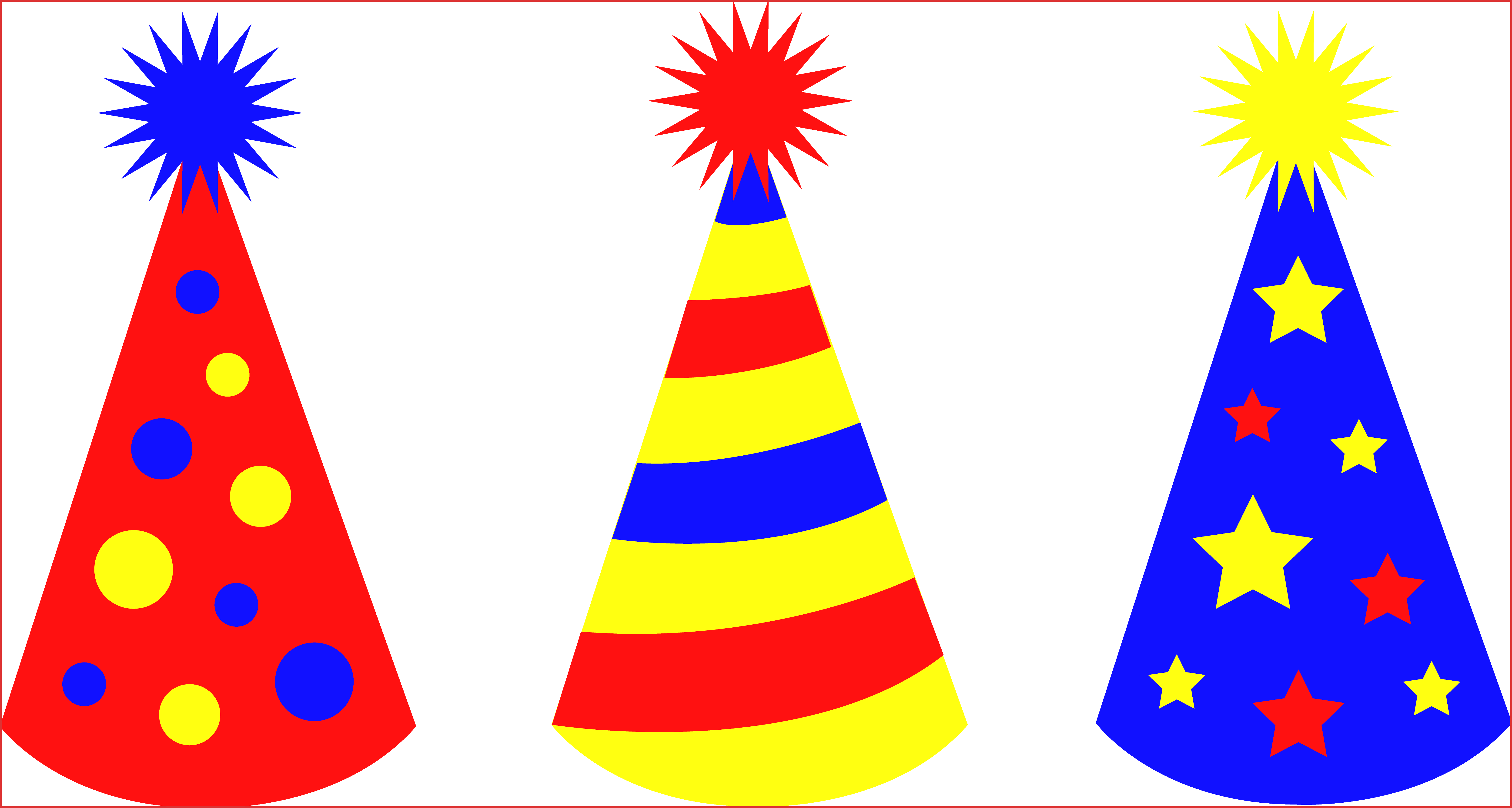 6500x3476 Awesome Clipart Birthday Resume Pdf