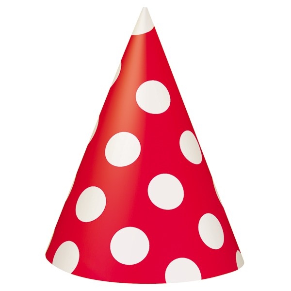 600x600 Birthday Hat Clipart Red