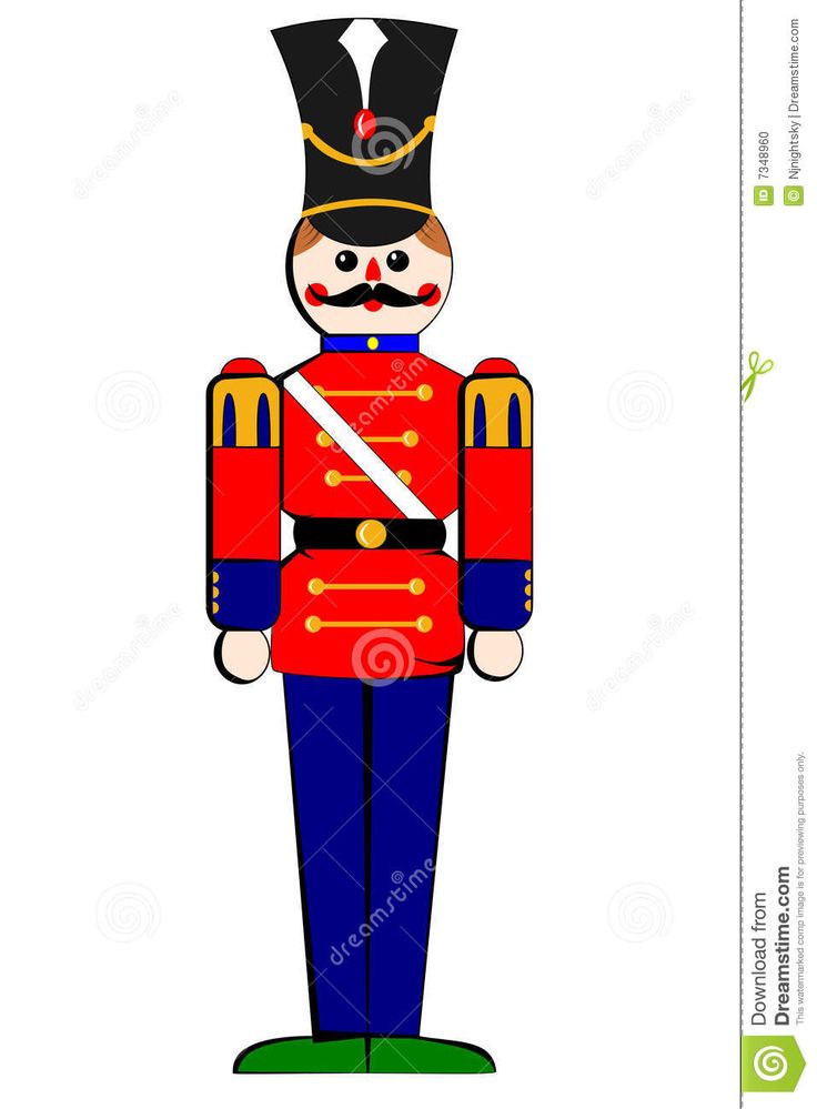 736x999 Christmas Toy Soldier Clip Art