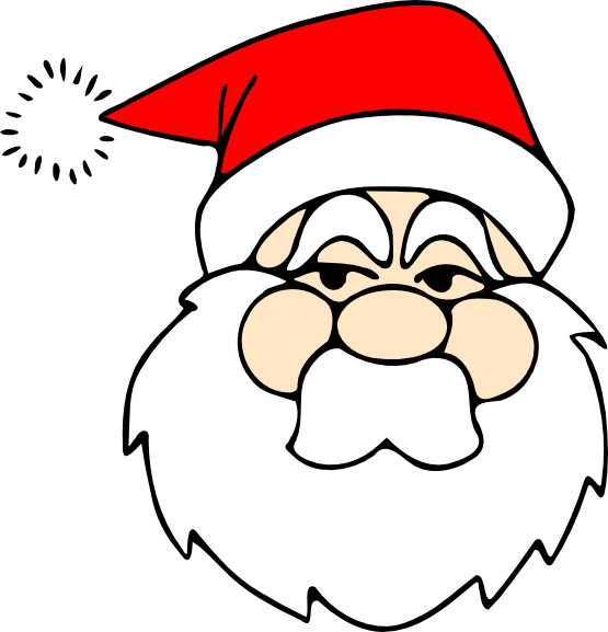 555x577 Christmas Coloring Book Clip Art