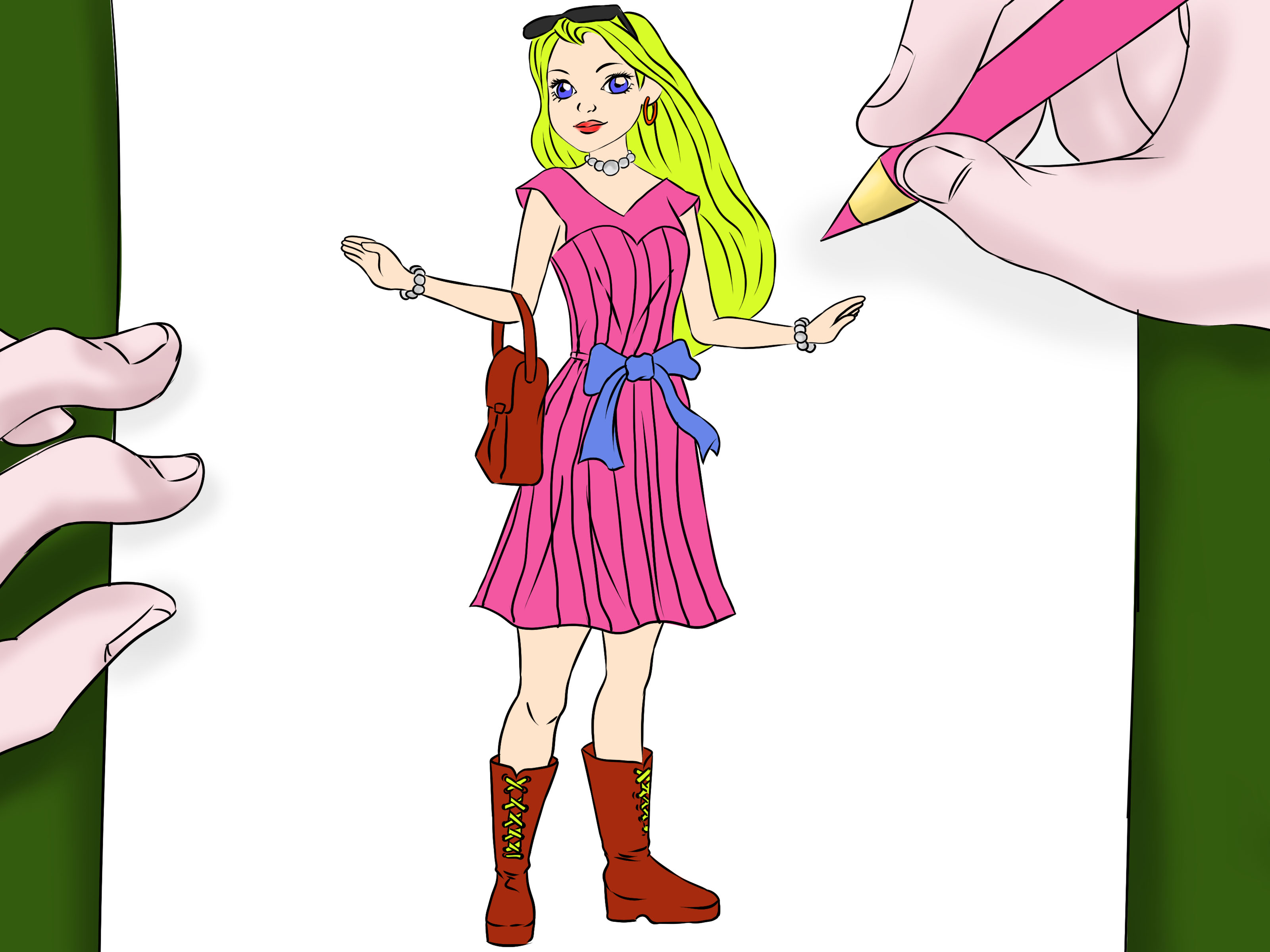 3200x2400 Barbie Clipart Frock