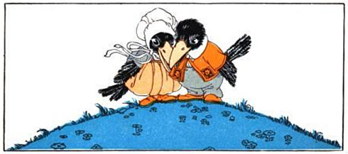 490x217 Blackbird Clipart Two Little