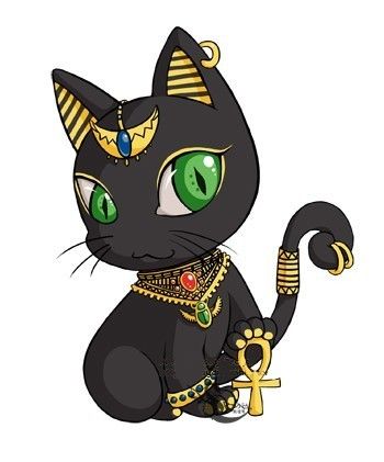 350x421 Egyptian Cat Gods