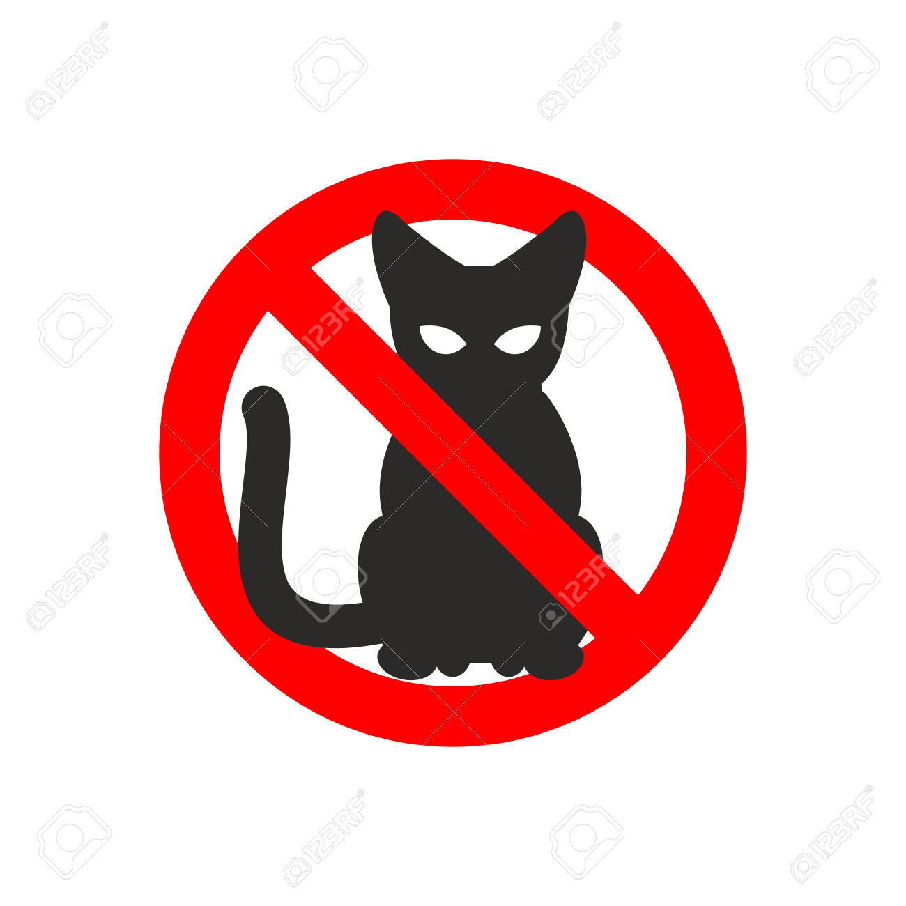 1300x1300 No Black Cat Clipart