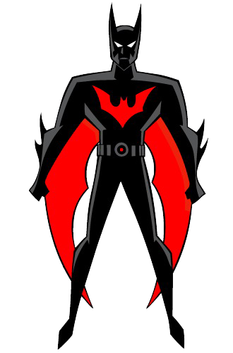 330x500 Clip Art Batman Red And Black