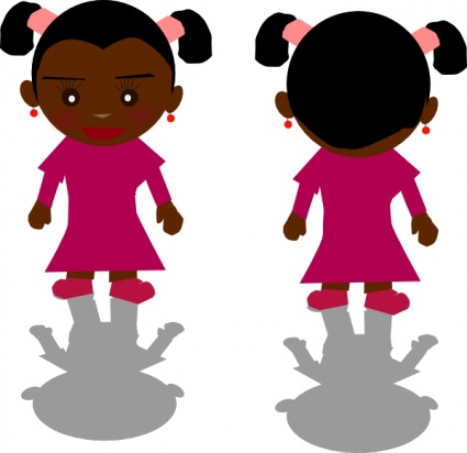 425x412 Free Download Of Ricardo Black Girl Png Clip Art Vector Graphic