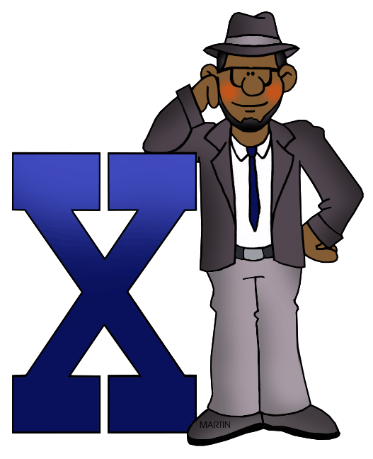 527x648 Black History Month Clip Art By Phillip Martin, Malcolm X