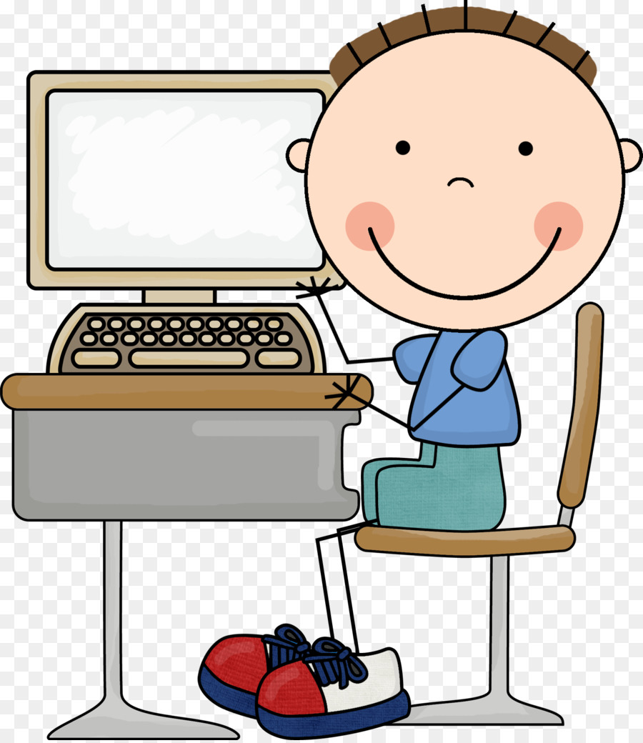 900x1040 Computer Lab Child Clip Art