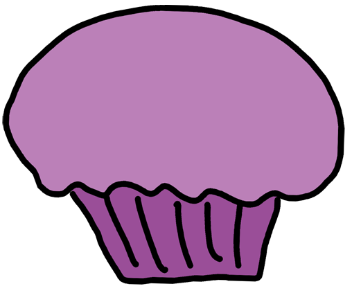 508x423 Cupcake Clipart Black And White