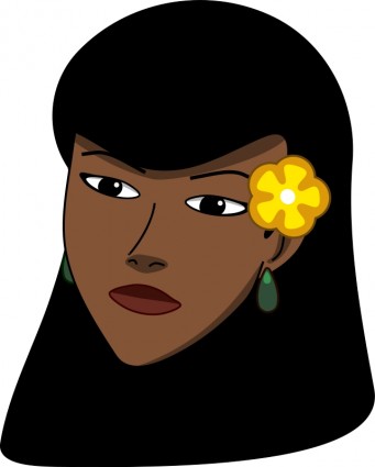 341x425 Free Black Women Clipart