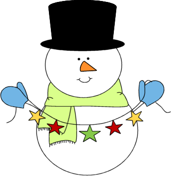 353x363 Cute Snowman Clipart