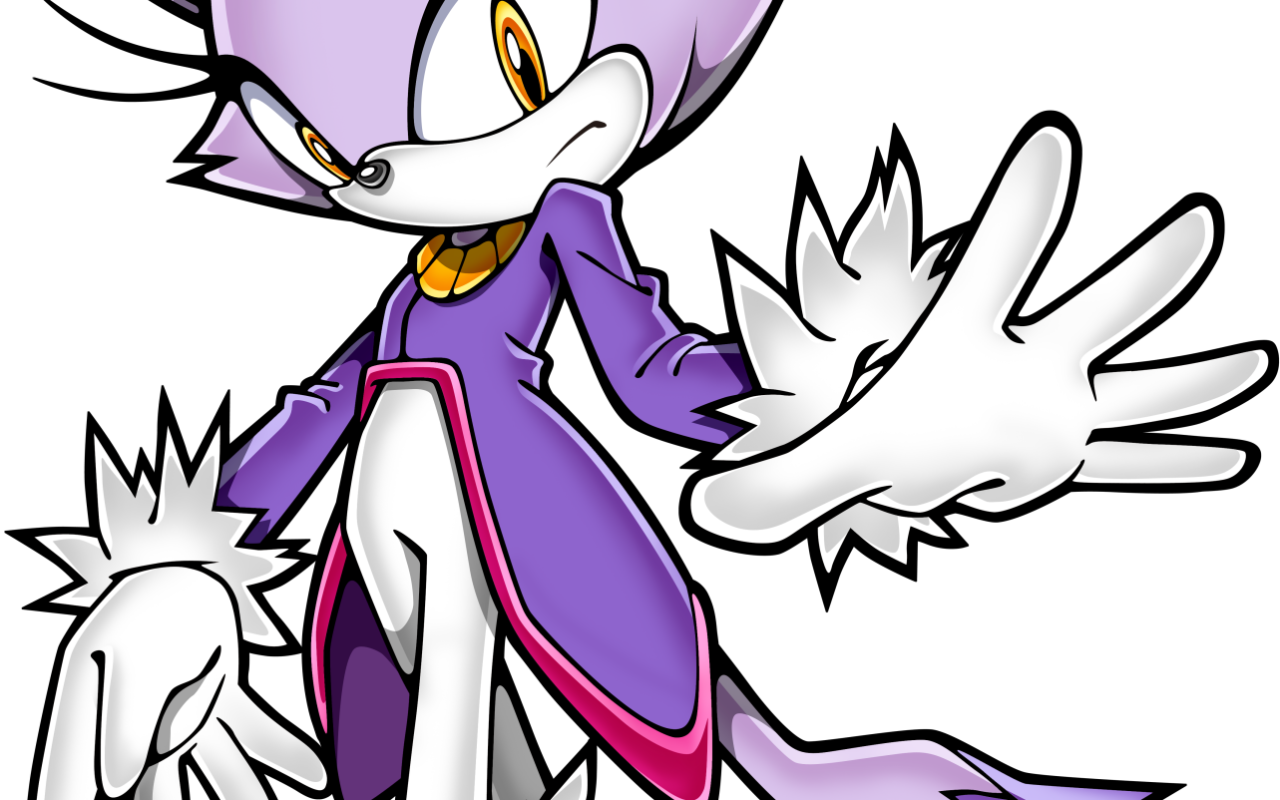 1280x800 Gallery Official Art Blaze The Cat Sonic Channel