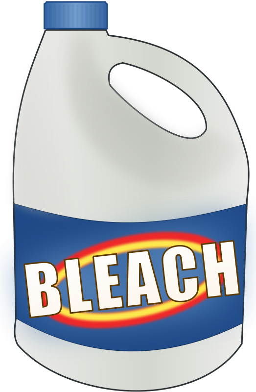 523x800 Free Clipart Bleach Bottle Cwt