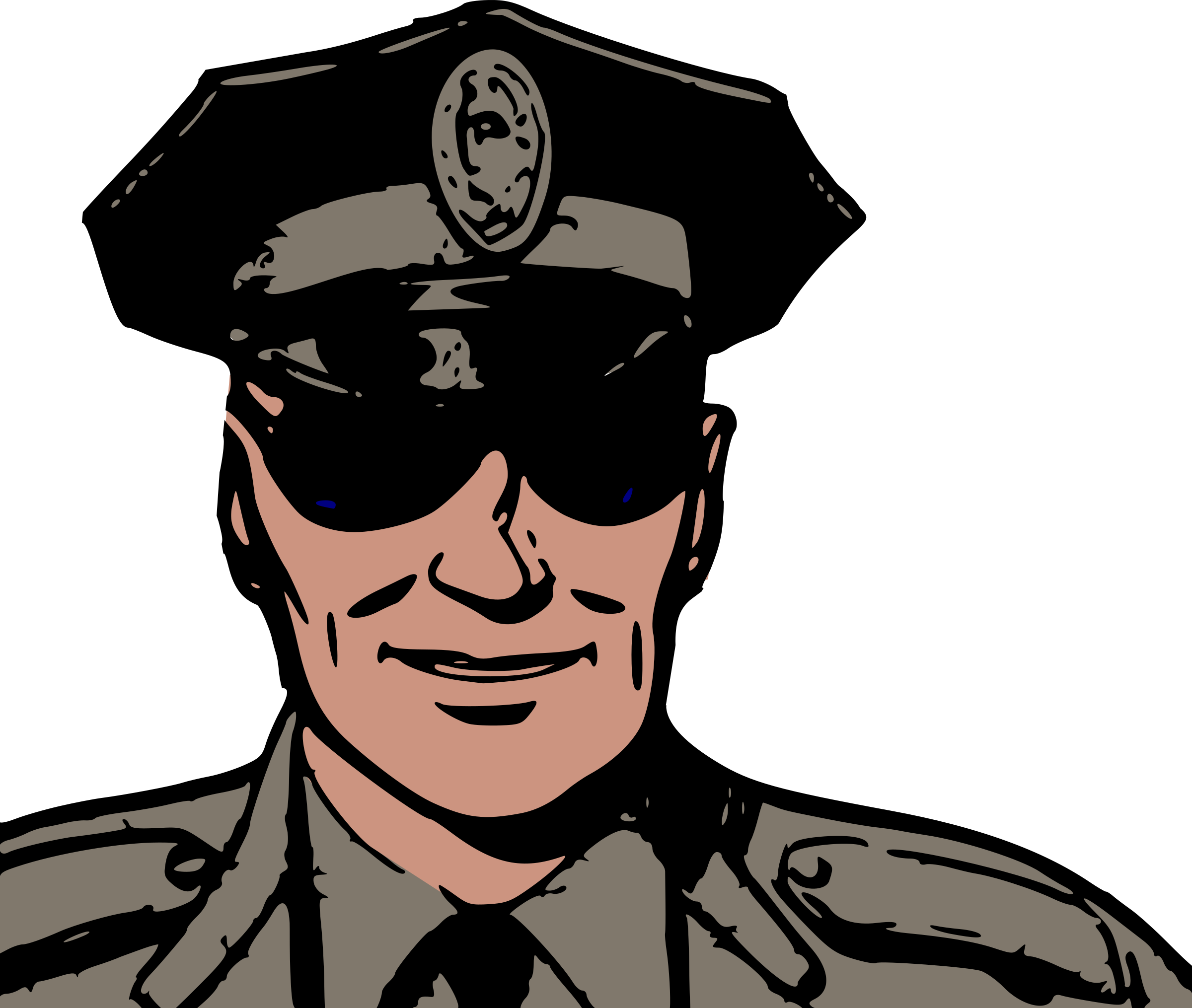 2400x2030 Police Clipart Vector Png
