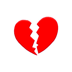 300x300 Broken Heart Clipart Shattered Heart