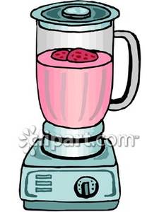 225x300 Blender With Fruit Clipart