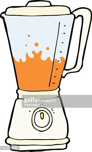 324x533 Cartoon Juice Blender Premium Clipart