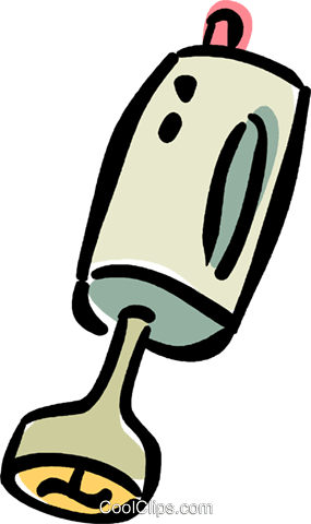 285x480 Hand Blender Royalty Free Vector Clip Art Illustration Vc040390