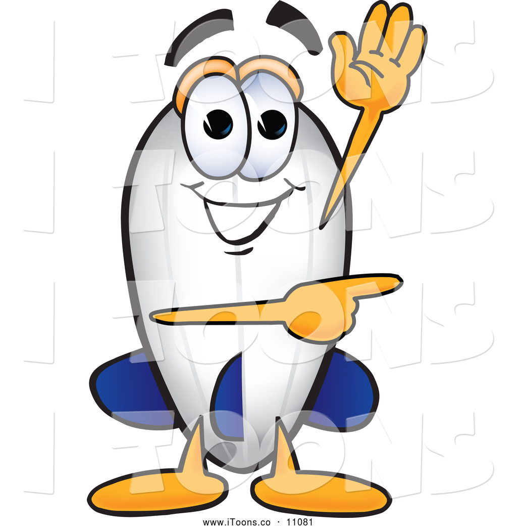1024x1044 Vector Clip Art Of A Cute Blimp Mascot Cartoon Character Waving