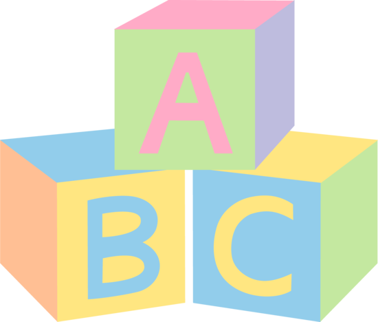 550x468 Abc Blocks Clip Art
