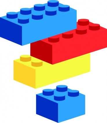 370x425 Image Of Blocks Clipart